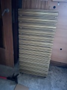 Grzejnik kaloryfer aluminiowy 13 żeberek złoty