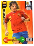 PANINI WORLD CUP 2010 AFRICA PUYOL HISZPANIA
