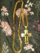 Łańcuch ze stali nierdzewnej w kolorze złotym 