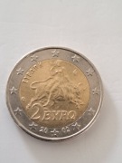 4. Moneta 2 Euro €. Grecja 2002 ( bogini Europa ). Obiegowa.