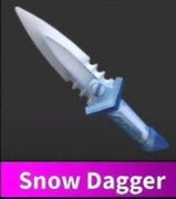 Snow dagger Roblox murder mystery 2.