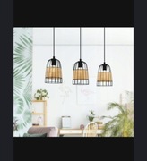 Lampa Wisząca Eglo Anwick 3 -punkty światła E27 Lampa Boho Styl 43313