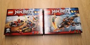 Dwa zestawy LEGO NINJAGO 70600 i 70601