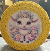 Wielkanoc/koszyczek/szkatułka handmade