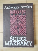 J. Turska - Ściegi makramy - stan bdb (rękodzieło)