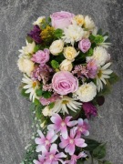 STROIK WIĄZANKA na grób cmentarz pomnik wiązanka nagrobna kompozycja grób 