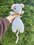 Ręcznie robiony szczur - 24 cm