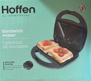 Opiekacz do kanapek Hoffen Nieprzywierająca Powłoka