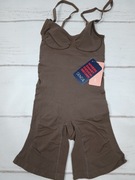 Body wyszczuplające modelujące FeelinGirl brązowe na ramiączkach M