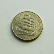 2 # 20 zł złoty 1980 5 0 Lat Dar Pomorza