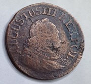 Grosz Koronny 1755 H  August  III Sas