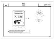 Katalog części Manitou MRT 3050 Privilege E3 w jz. angielskim
