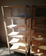 Super Mocny Regał 50 x 50 x 220 - 7 półek sosna