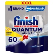 Finish Powerball Quantum Lemon – Tabletki czyszczące do zmywarek