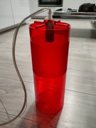 Lampa sufitowa KARTELL przeźroczysta czerwona Premium