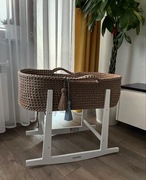 Kosz Mojżesza ręcznie robiony na szydełku