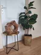 Lampka nocna z plastra olchy, handmade