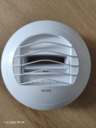 Kratka wentylacyjna ALIZE AUTO z króćcem 125 mm - 30m3/h