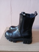 Buty czarne damskie  wysze roz.36  