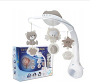 B-Kids KARUZELA DO ŁÓŻECZKA 3w1 PROJEKTOR LAMPKA