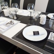 Eleganckie,usztywniane ETUI/Kieszonki na sztućce