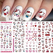 Naklejki mini na paznokcie tipsy manicure Hello Kitty Kuromi