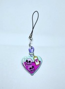 Brelok walentynki walentynka goth alternatywna