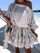 SUKIENKA DAMSKA KOKTAJLOWA GLAMOUR LA DIVA KOLEKCJA PREMIUM