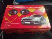 Soczewki Oczy Logo Car halogeny 