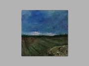 Piękny ręcznie malowany obraz, olej