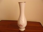 Bogucice wazon z różowej porcelany 30,5 cm