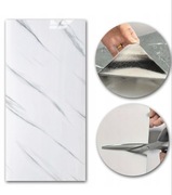 Płytki ścienne samoprzylepne dekoracyjny biały marmur 30x60 cm 20 szt