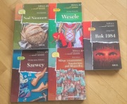 Lektury szkolne z oprac GREG-Nad Niemnem,Wesele, Rok 1984, Szewcy, Sklepy c