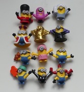 Minionki figurki McDonald's złota12 sztuk