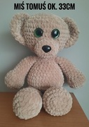 KAMEO Miś szydełkowy - Tomuś ok. 33cm