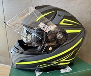 Kask Motocyklowy NOS NS-10 Fastback Fluor Yellow