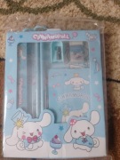Cinnamoroll zestaw szkolny linijka ołówek temperówka gumka