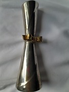 Stary , srebrny wazon antyk