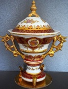 Amfora , waza, Chińska porcelana  z lat 80 tych . XX w .