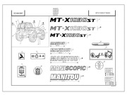 Katalog części Manitou MT-X 1030 S Seria S5-E3 ENG