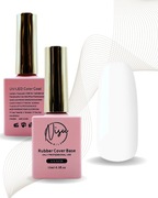 Przezroczysta Baza Kauczukowa Nisu Nails Rubber Base 15ml Crystal Clear