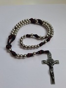 Różaniec mocny z linki paracord 