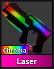 Chroma Laser Gun MM2 Roblox Murder Mystery 2