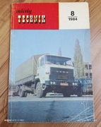 Młody technik 8 / 1984 FSC Star 1142 polskie ciężarówki i autobusy Simson 