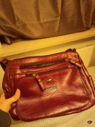 Nowa. Bordowa torba. Miękki materiał. Praktyczna. Wysokiej jakości.