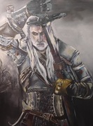 Geralt z rivii fanart 