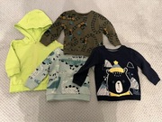 Bluzy chłopięce, rozmiar 80-86cm.