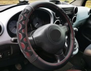 Ibiza Leon 1 2 3 Mii pokrowiec na kierownice Guma Antypoślizgowa