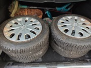 Komplet kół felgi opony zimowe kołpaki 155/65/14