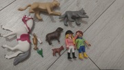  Sprzedam zestaw PlayMobile zwierząt i ludzików 